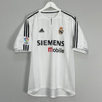 Shop 2003/04 REAL MADRID RAUL #7 HOME SHIRT (L) ADIDAS, classic football shirts, vintage football shirts & retro soccer jerseys at Cult Kits