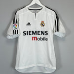 Shop 2003/04 REAL MADRID RAUL #7 HOME SHIRT (S) ADIDAS, classic football shirts, vintage football shirts & retro soccer jerseys at Cult Kits