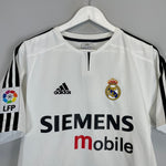 Shop 2003/04 REAL MADRID RAUL #7 HOME SHIRT (S) ADIDAS, classic football shirts, vintage football shirts & retro soccer jerseys at Cult Kits