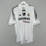 Shop 2003/04 REAL MADRID R.CARLOS #3 *BNWT* HOME SHIRT (XL) ADIDAS, classic football shirts, vintage football shirts & retro soccer jerseys at Cult Kits
