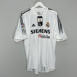Shop 2003/04 REAL MADRID R.CARLOS #3 *BNWT* HOME SHIRT (XL) ADIDAS, classic football shirts, vintage football shirts & retro soccer jerseys at Cult Kits