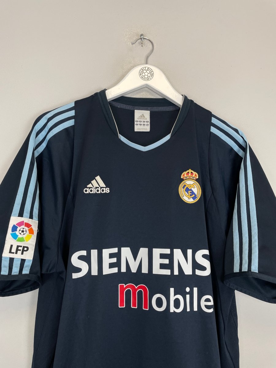 2003/04 REAL MADRID RONALDO 9 AWAY SHIRT (L) ADIDAS - Cult Kits - Large - Buy Vintage Football Shirts, Authentic Retro Football Shirts For Sale, Classic Football Shirts & Soccer Jersey