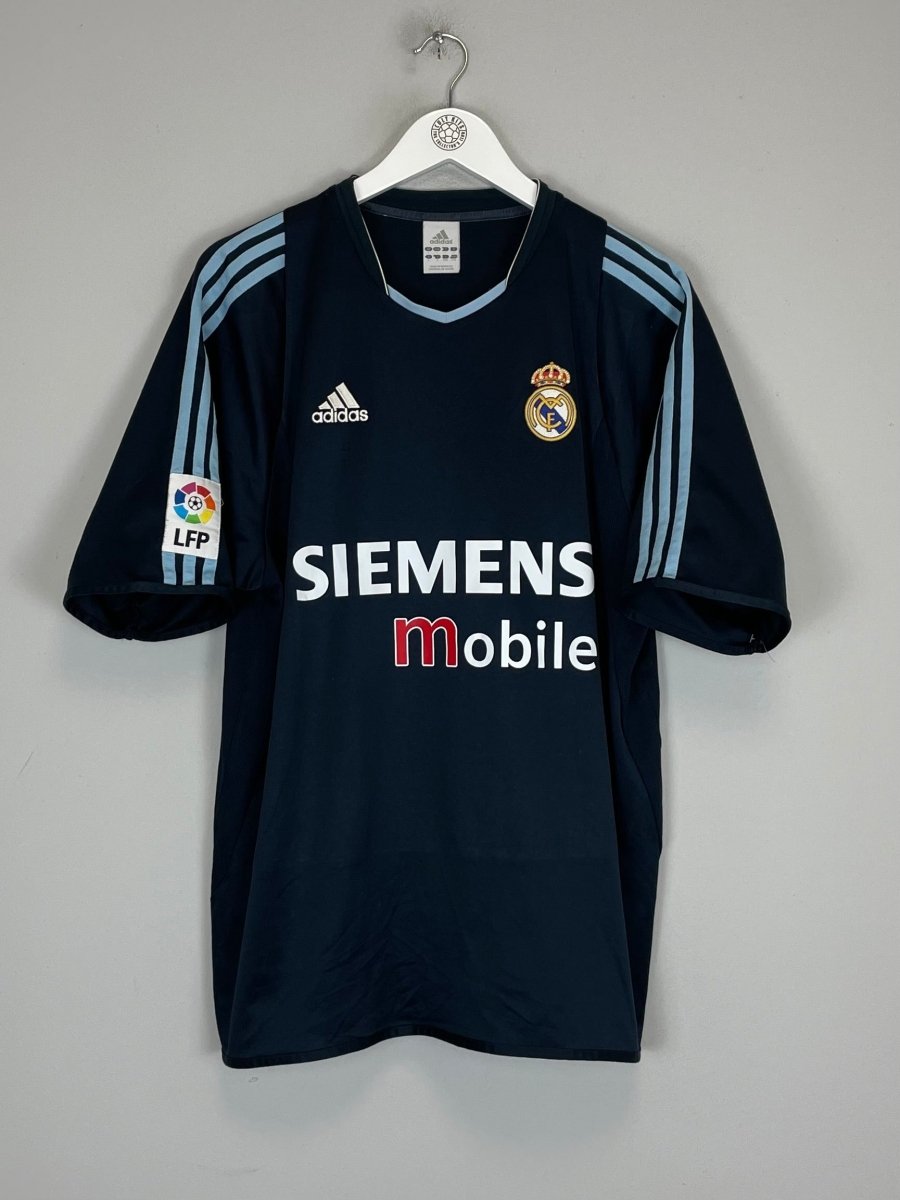 2003/04 REAL MADRID RONALDO 9 AWAY SHIRT (L) ADIDAS - Cult Kits - Large - Buy Vintage Football Shirts, Authentic Retro Football Shirts For Sale, Classic Football Shirts & Soccer Jersey