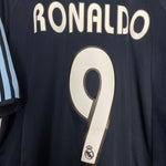 Shop 2003/04 REAL MADRID RONALDO #9 AWAY SHIRT (M) ADIDAS, classic football shirts, vintage football shirts & retro soccer jerseys at Cult Kits
