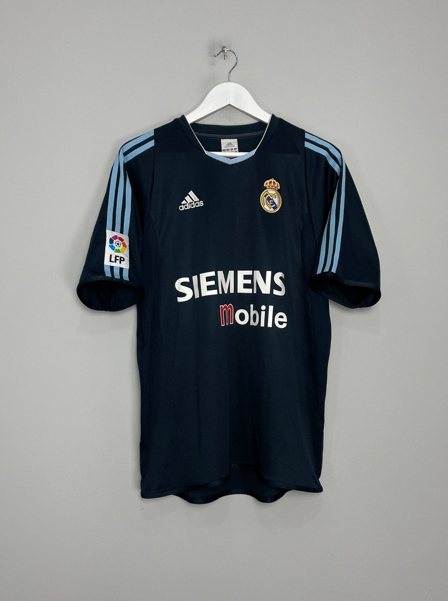 Shop 2003/04 REAL MADRID RONALDO #9 AWAY SHIRT (M) ADIDAS, classic football shirts, vintage football shirts & retro soccer jerseys at Cult Kits