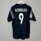 Shop 2003/04 REAL MADRID RONALDO #9 AWAY SHIRT (M) ADIDAS, classic football shirts, vintage football shirts & retro soccer jerseys at Cult Kits