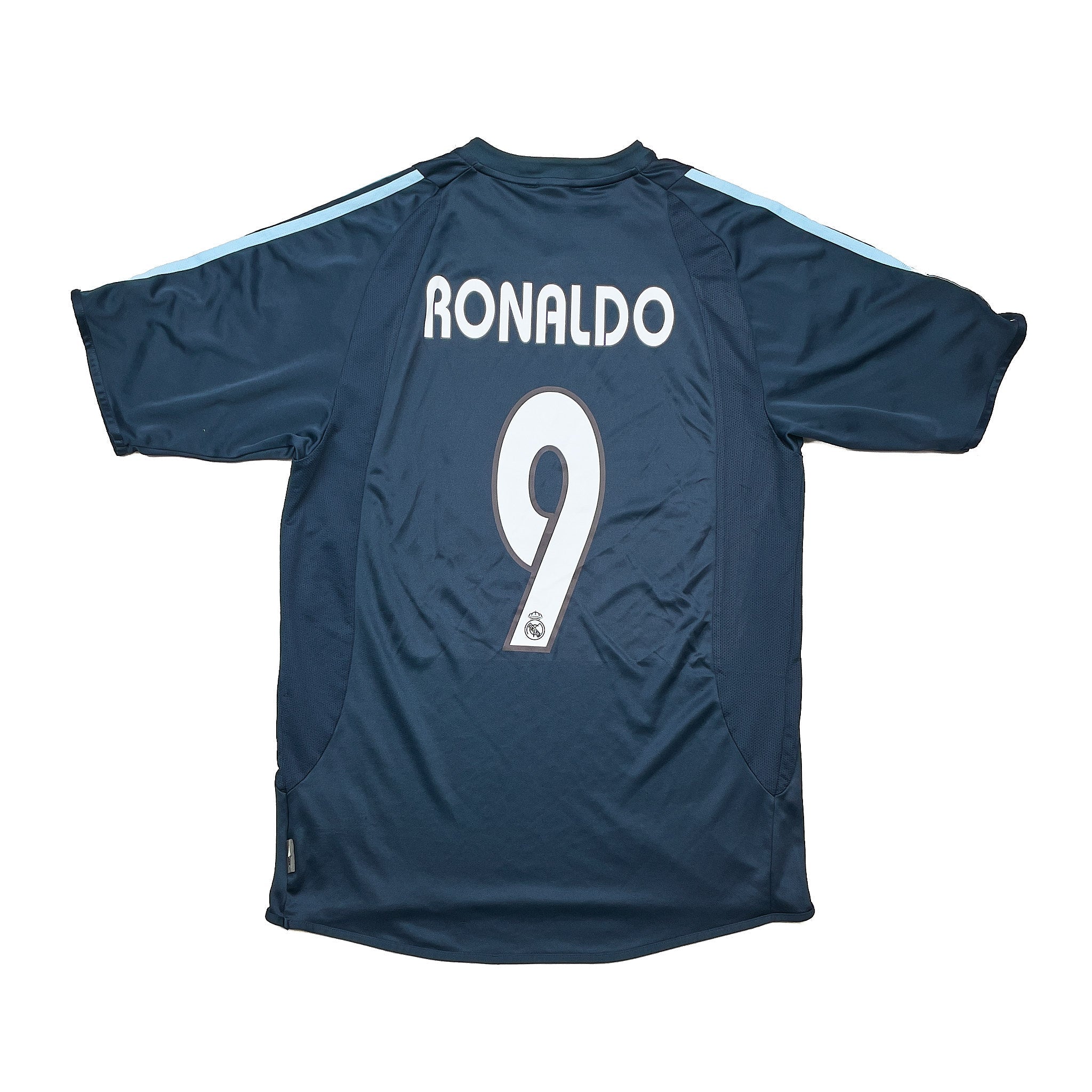 Buy 2003/04 REAL MADRID RONALDO 9 AWAY SHIRT (M) ADIDAS ~ Free worldwide shipping available ~ Authentic Vintage Football Shirts from Cult Kits