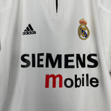 Shop 2003/04 REAL MADRID RONALDO #9 HOME SHIRT (L) ADIDAS, classic football shirts, vintage football shirts & retro soccer jerseys at Cult Kits