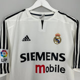 Shop 2003/04 REAL MADRID RONALDO #9 HOME SHIRT (L) ADIDAS, classic football shirts, vintage football shirts & retro soccer jerseys at Cult Kits