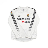 Buy 2003/04 Real Madrid Ronaldo 9 Home Shirt L/S (L) Adidas ~ Free worldwide shipping ~ Authentic Vintage Football Shirts from Cult Kits