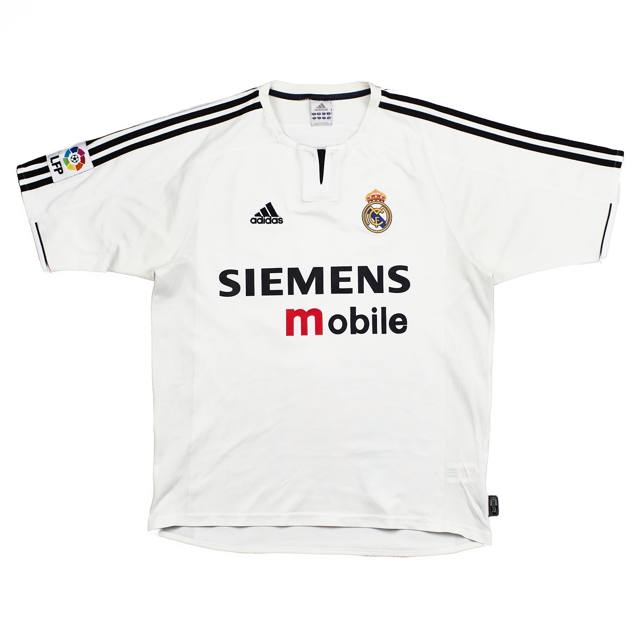 Buy 2003/04 Real Madrid Ronaldo 9 Home Shirt (M) Adidas ~ Free worldwide shipping ~ Authentic Vintage Football Shirts from Cult Kits