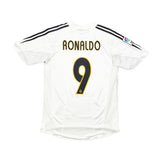 Buy 2003/04 Real Madrid Ronaldo 9 *Player Issue* Home Shirt (L) Adidas ~ Free worldwide shipping ~ Authentic Vintage Football Shirts from Cult Kits