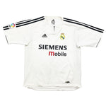 Buy 2003/04 Real Madrid Ronaldo 9 *Player Issue* Home Shirt (M) Adidas ~ Free worldwide shipping ~ Authentic Vintage Football Shirts from Cult Kits