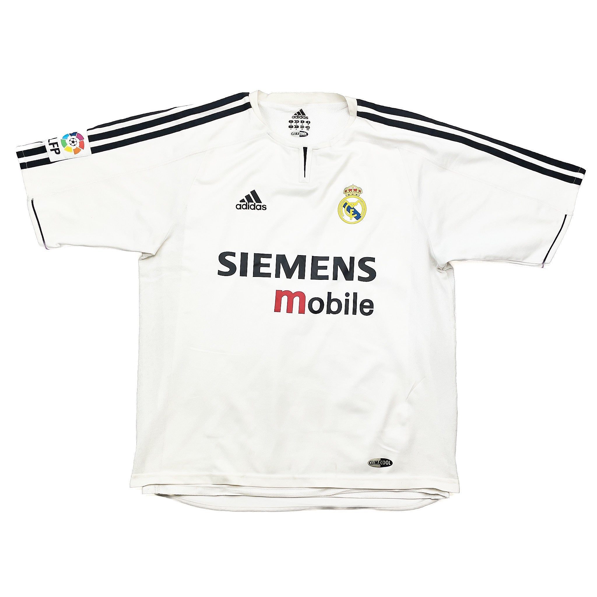 Buy 2003/04 Real Madrid Ronaldo 9 *Player Issue* Home Shirt (M) Adidas ~ Free worldwide shipping ~ Authentic Vintage Football Shirts from Cult Kits