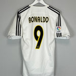 2003/04 REAL MADRID RONALDO 9 *PLAYER ISSUE* HOME SHIRT (S) ADIDAS - Cult Kits - Small - Buy Vintage Football Shirts, Authentic Retro Football Shirts For Sale, Classic Football Shirts & Soccer Jersey