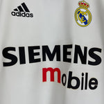 2003/04 REAL MADRID RONALDO 9 *PLAYER ISSUE* HOME SHIRT (S) ADIDAS - Cult Kits - Small - Buy Vintage Football Shirts, Authentic Retro Football Shirts For Sale, Classic Football Shirts & Soccer Jersey