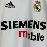 2003/04 REAL MADRID RONALDO 9 *PLAYER ISSUE* HOME SHIRT (S) ADIDAS - Cult Kits - Small - Buy Vintage Football Shirts, Authentic Retro Football Shirts For Sale, Classic Football Shirts & Soccer Jersey