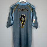 Shop 2003/04 REAL MADRID RONALDO #9 THIRD SHIRT (XL) ADIDAS, classic football shirts, vintage football shirts & retro soccer jerseys at Cult Kits