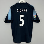 Shop 2003/04 REAL MADRID ZIDANE #5 AWAY SHIRT (M) ADIDAS, classic football shirts, vintage football shirts & retro soccer jerseys at Cult Kits