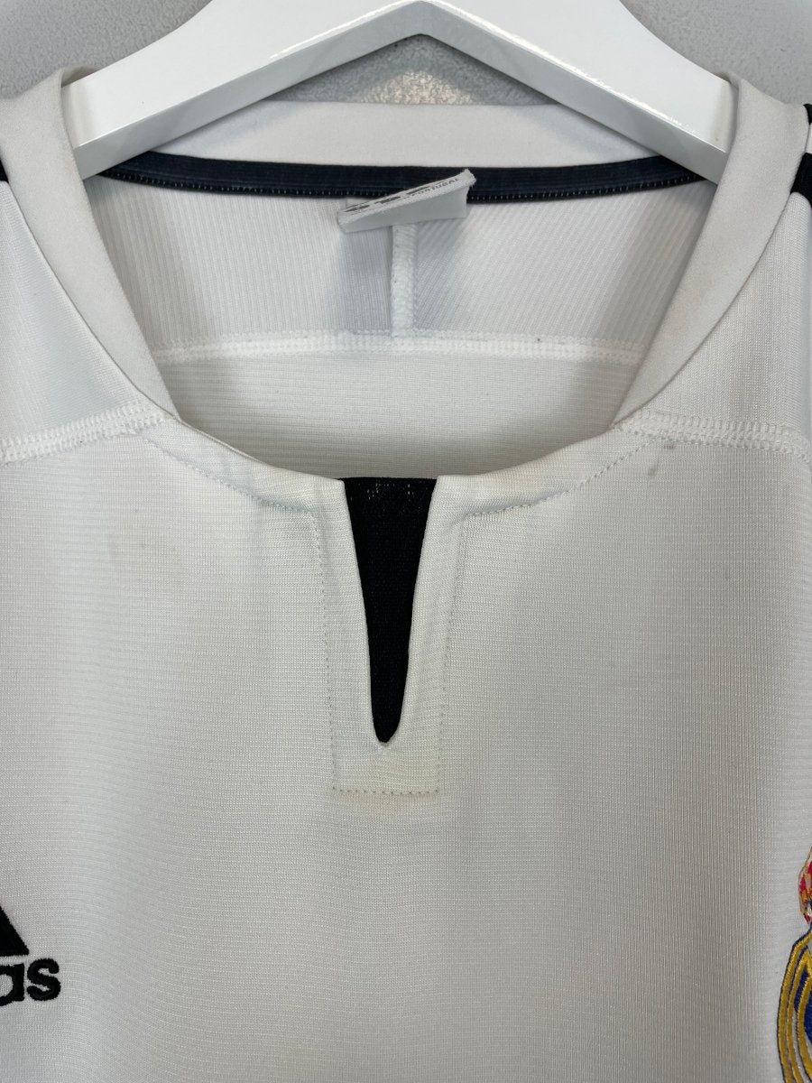 2003/04 REAL MADRID ZIDANE 5 *CHINESE* HOME SHIRT (XL) ADIDAS - Cult Kits - XL - Buy Vintage Football Shirts, Authentic Retro Football Shirts For Sale, Classic Football Shirts & Soccer Jersey