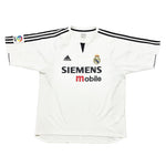 Buy 2003/04 Real Madrid Zidane 5 Home Shirt (L) Adidas ~ Free worldwide shipping ~ Authentic Vintage Football Shirts from Cult Kits