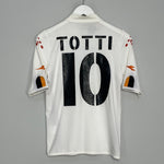 Shop 2003/04 ROMA TOTTI #10 AWAY SHIRT (S) DIADORA, classic football shirts, vintage football shirts & retro soccer jerseys at Cult Kits