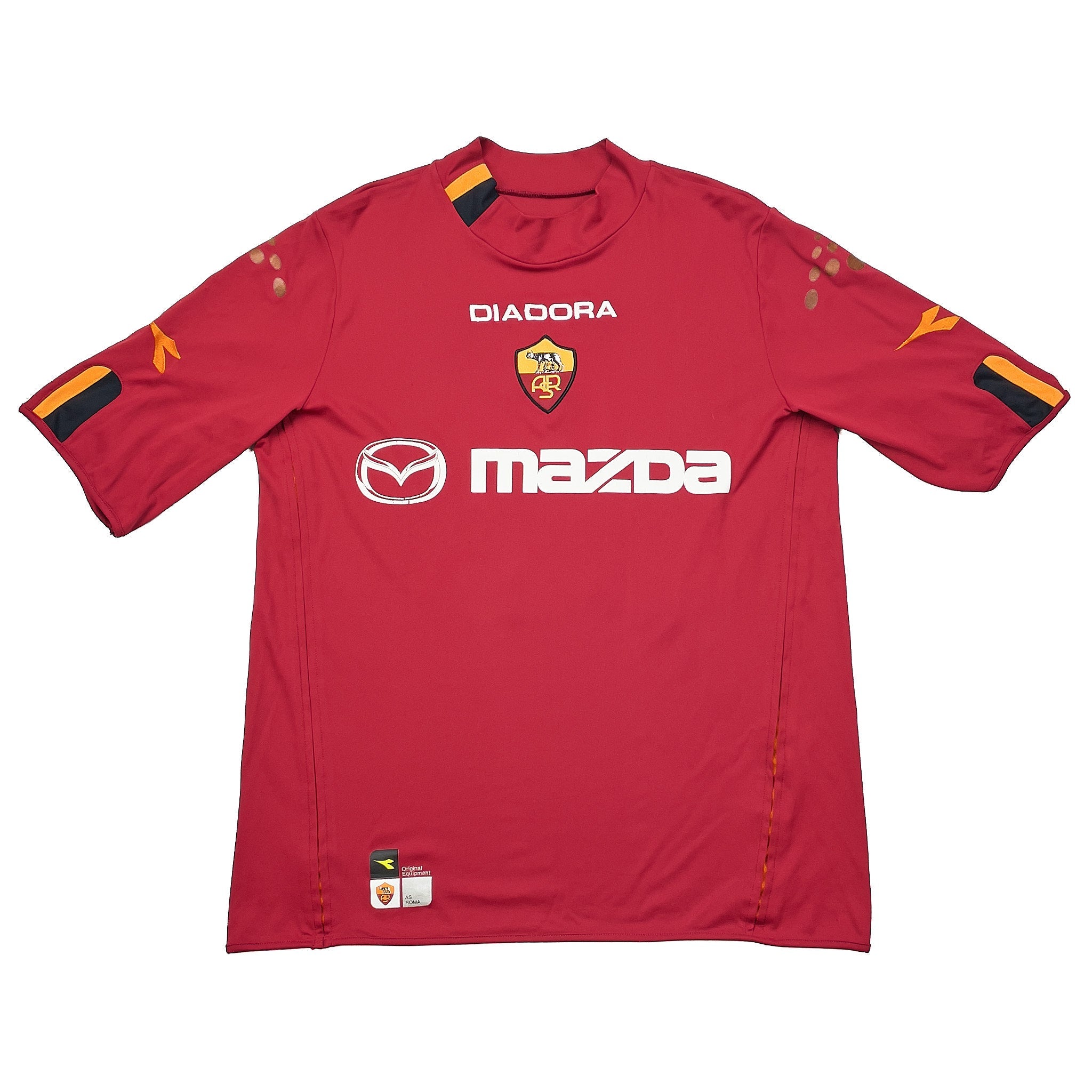 Buy 2003/04 ROMA TOTTI 10 HOME SHIRT (L) DIADORA ~ Free worldwide shipping available ~ Authentic Vintage Football Shirts from Cult Kits