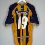 2003/04 ROSARIO CENTRAL 19 HOME SHIRT (M) PUMA - Cult Kits - Medium - Buy Vintage Football Shirts, Authentic Retro Football Shirts For Sale, Classic Football Shirts & Soccer Jersey