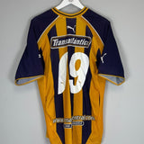 2003/04 ROSARIO CENTRAL 19 HOME SHIRT (M) PUMA - Cult Kits - Medium - Buy Vintage Football Shirts, Authentic Retro Football Shirts For Sale, Classic Football Shirts & Soccer Jersey