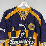 2003/04 ROSARIO CENTRAL 19 HOME SHIRT (M) PUMA - Cult Kits - Medium - Buy Vintage Football Shirts, Authentic Retro Football Shirts For Sale, Classic Football Shirts & Soccer Jersey