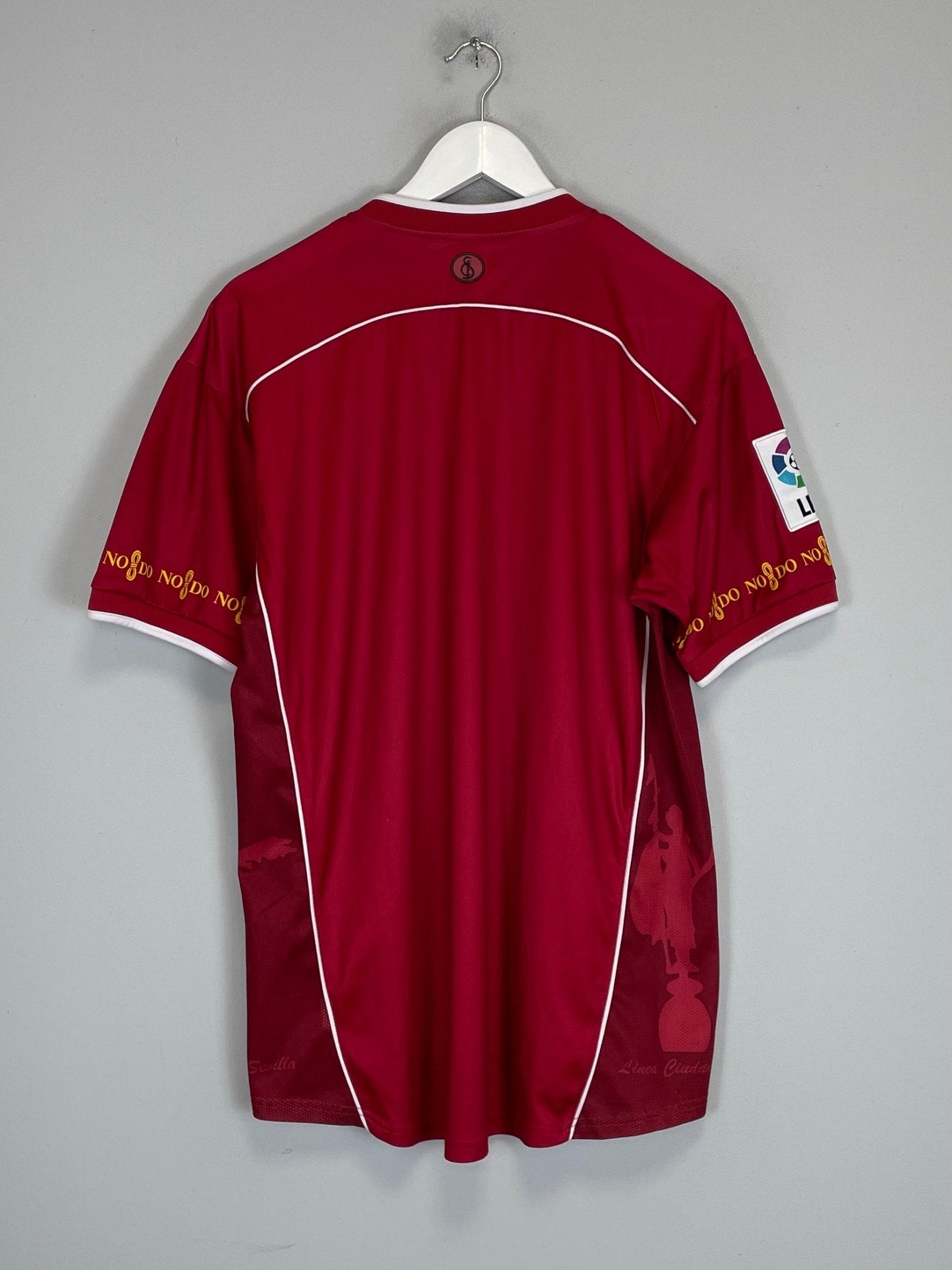 Shop 2003/04 SEVILLA AWAY SHIRT (M) JOMA, classic football shirts, vintage football shirts & retro soccer jerseys at Cult Kits
