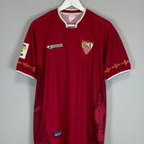 Shop 2003/04 SEVILLA AWAY SHIRT (M) JOMA, classic football shirts, vintage football shirts & retro soccer jerseys at Cult Kits