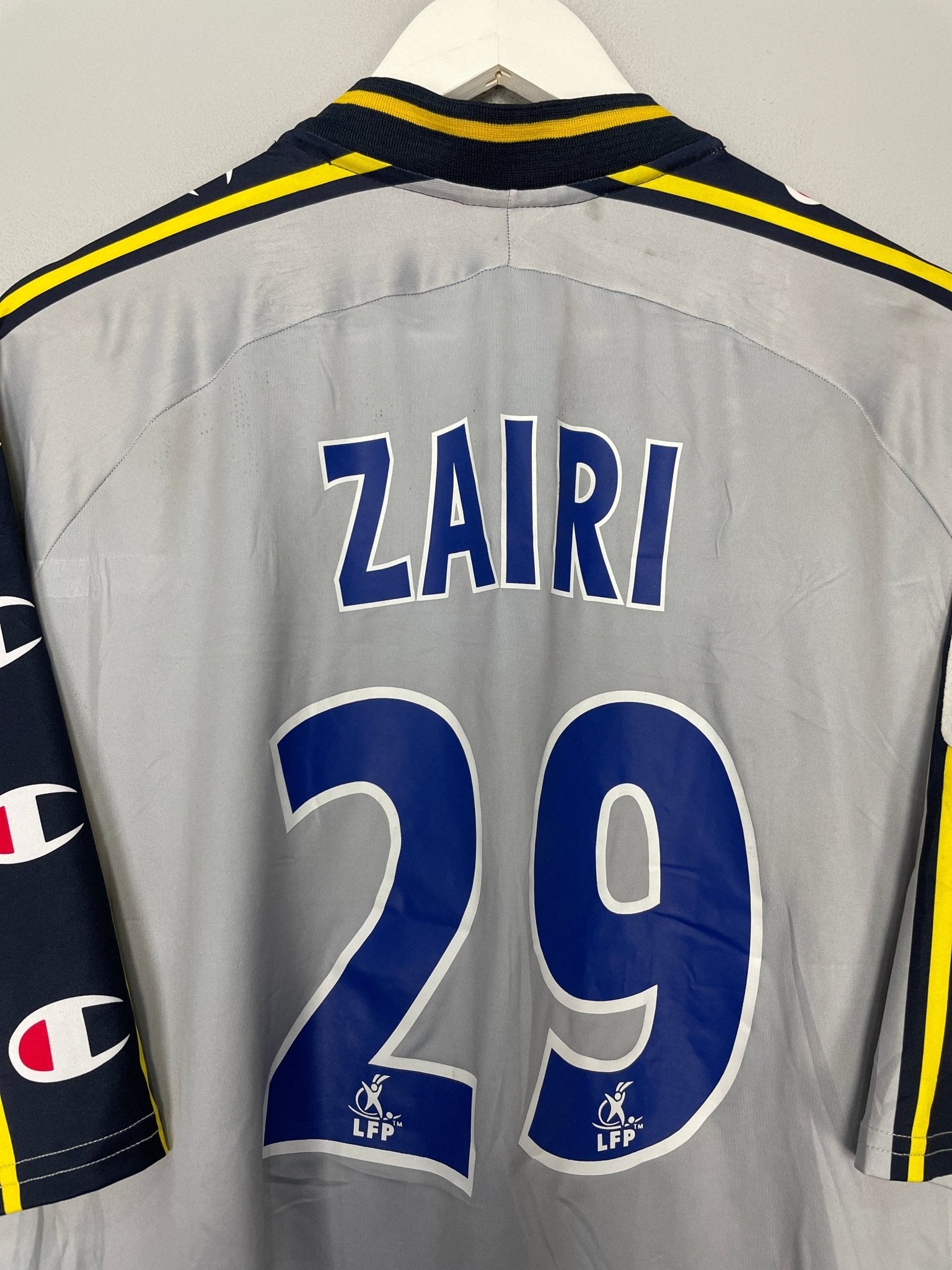 Shop 2003/04 SOCHAUX ZAIRI #29 *PLAYER ISSUE* AWAY SHIRT (XL) CHAMPION, classic football shirts, vintage football shirts & retro soccer jerseys at Cult Kits
