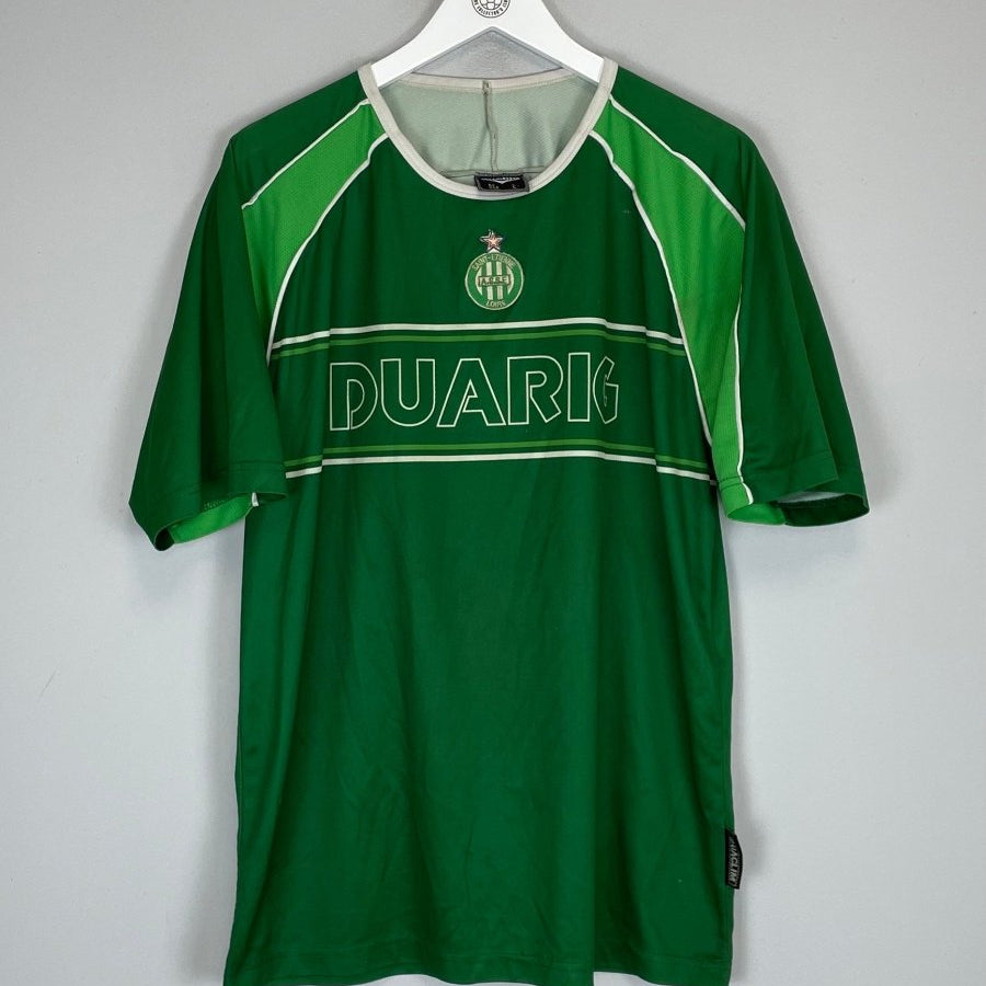 2003/04 ST ETIENNE TRAINING SHIRT (L) DUARIG - Cult Kits - Large - Buy Vintage Football Shirts, Authentic Retro Football Shirts For Sale, Classic Football Shirts & Soccer Jersey