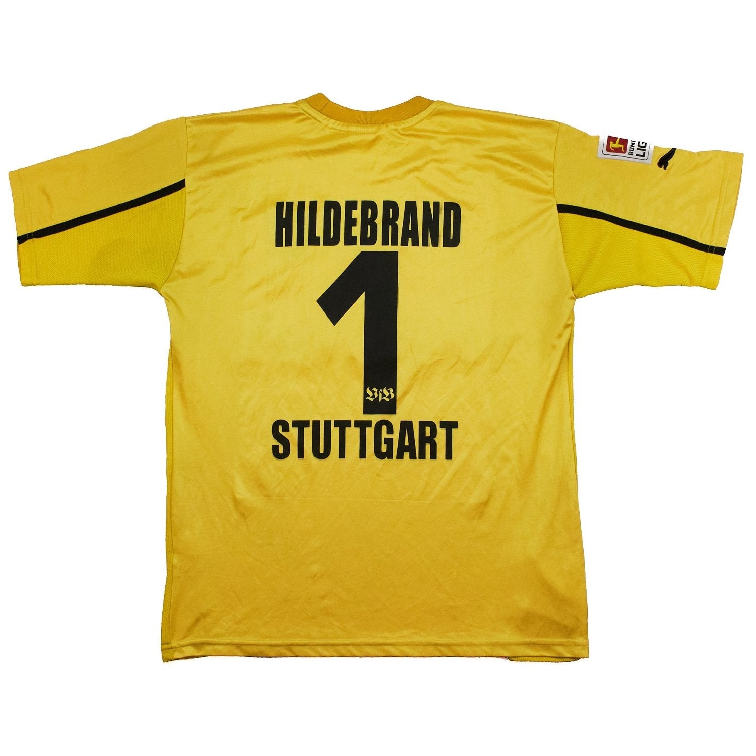 Buy 2003/04 Stuttgart Hildebrand 1 Goalkeeper Shirt (M) Puma ~ Free worldwide shipping ~ Authentic Vintage Football Shirts from Cult Kits