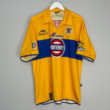 Shop 2003/04 TIGRES HOME SHIRT (XL) ATLETICA, classic football shirts, vintage football shirts & retro soccer jerseys at Cult Kits