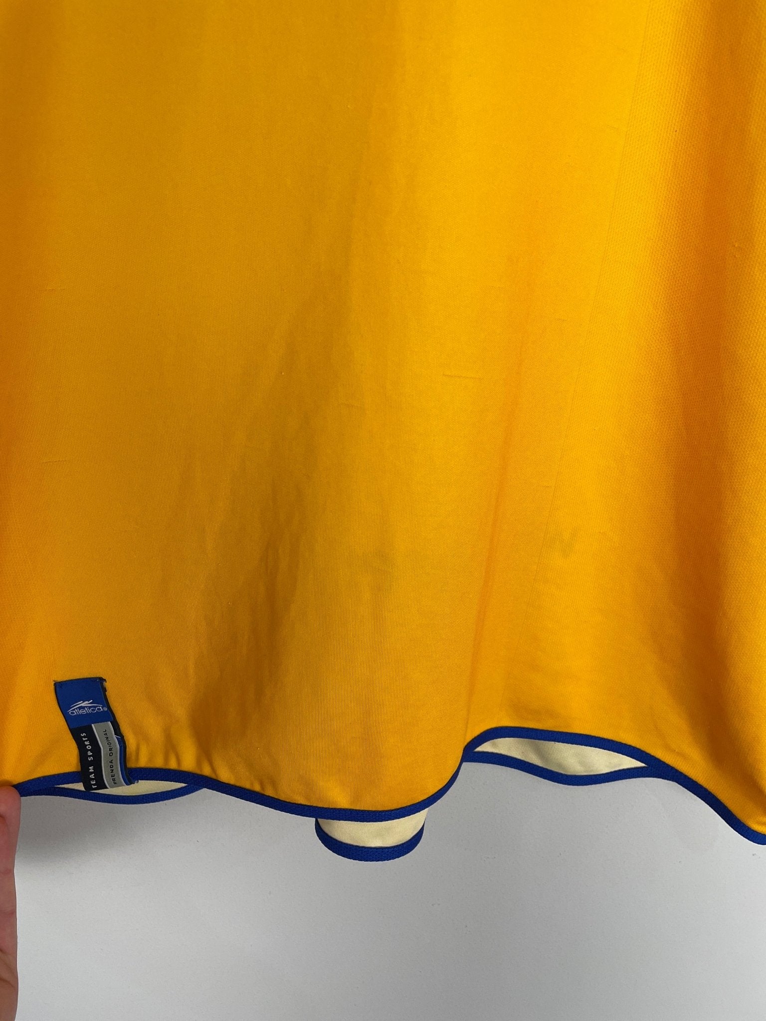 Shop 2003/04 TIGRES HOME SHIRT (XL) ATLETICA, classic football shirts, vintage football shirts & retro soccer jerseys at Cult Kits
