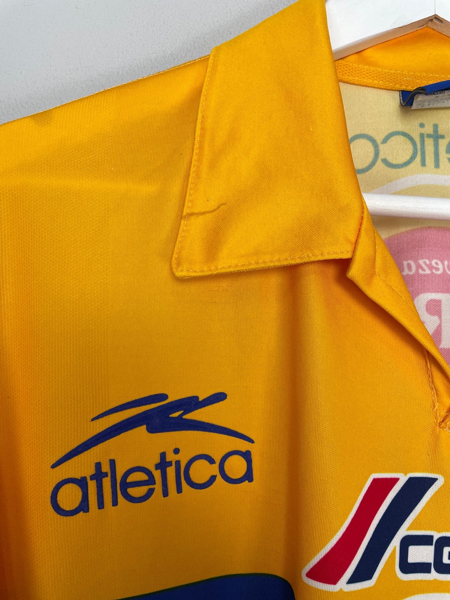 Shop 2003/04 TIGRES HOME SHIRT (XL) ATLETICA, classic football shirts, vintage football shirts & retro soccer jerseys at Cult Kits