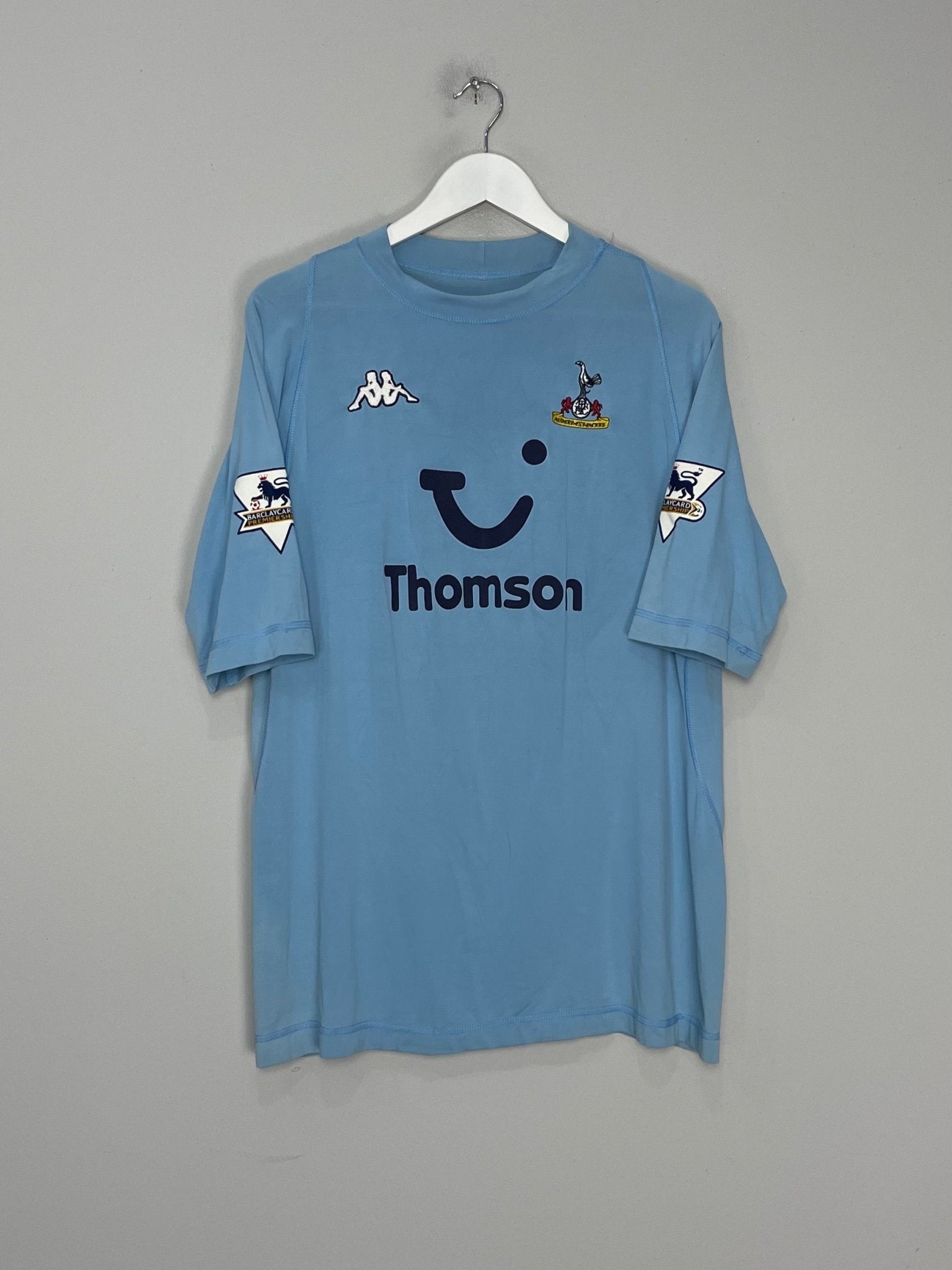 Shop 2003/04 TOTTENHAM KEANE #10 AWAY SHIRT (L) KAPPA, classic football shirts, vintage football shirts & retro soccer jerseys at Cult Kits