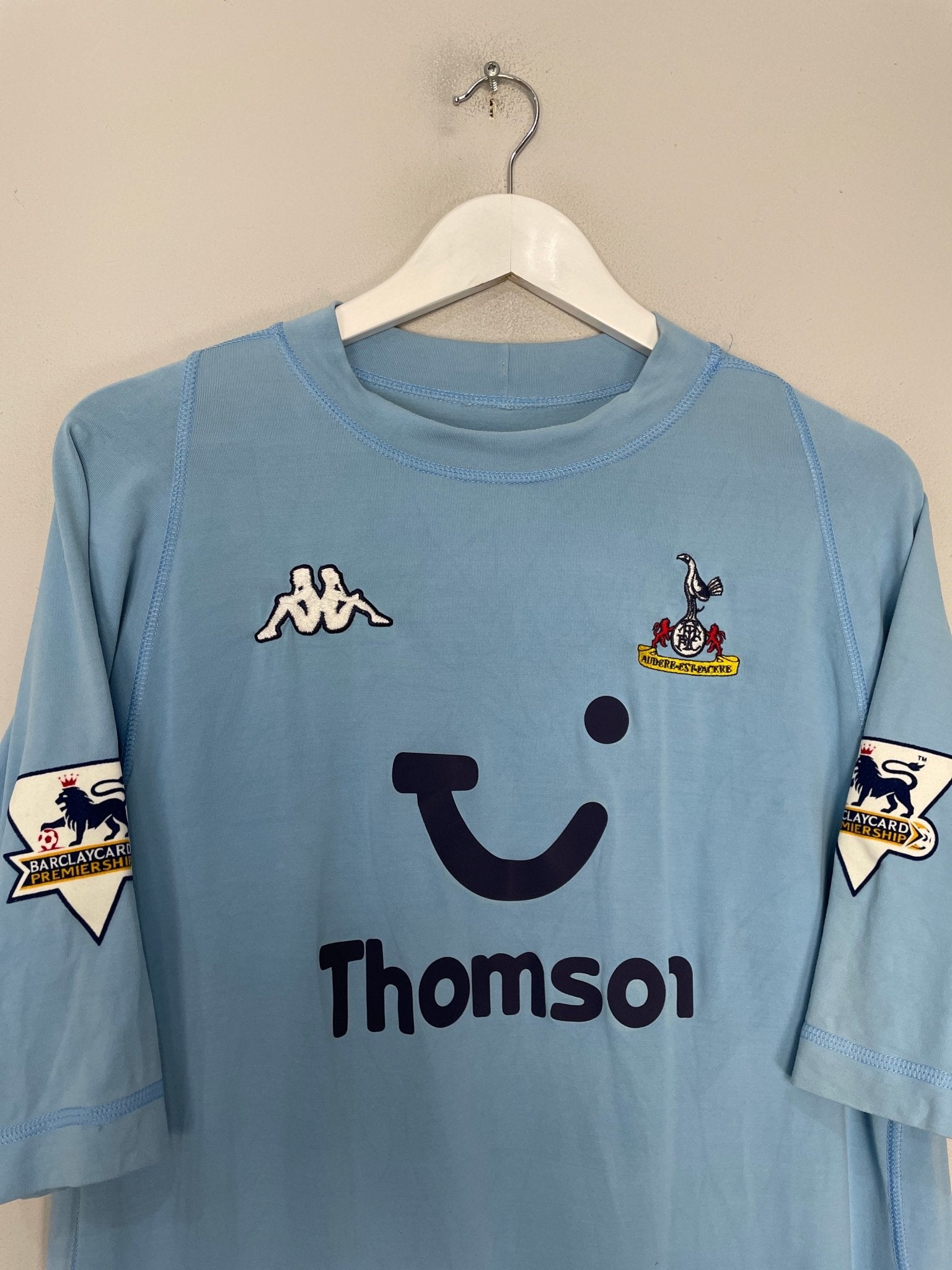 Shop 2003/04 TOTTENHAM KEANE #10 AWAY SHIRT (L) KAPPA, classic football shirts, vintage football shirts & retro soccer jerseys at Cult Kits