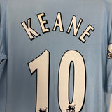 Shop 2003/04 TOTTENHAM KEANE #10 AWAY SHIRT (L) KAPPA, classic football shirts, vintage football shirts & retro soccer jerseys at Cult Kits