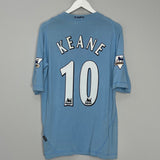Shop 2003/04 TOTTENHAM KEANE #10 AWAY SHIRT (L) KAPPA, classic football shirts, vintage football shirts & retro soccer jerseys at Cult Kits