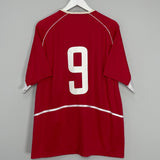 Shop 2003/04 TURKEY #9 HOME SHIRT (XL) NIKE, classic football shirts, vintage football shirts & retro soccer jerseys at Cult Kits