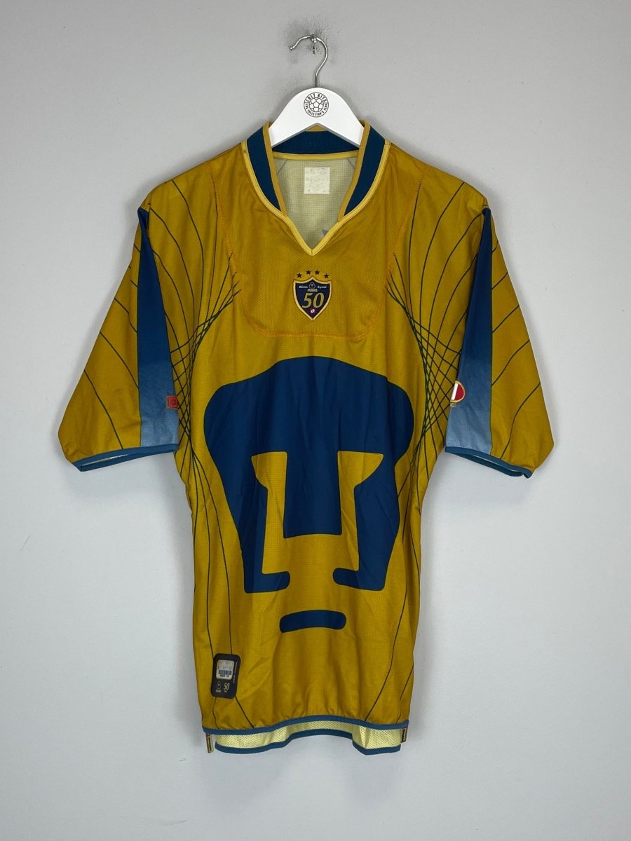 2003/04 UNAM PUMAS *50 YEAR* SPECIAL SHIRT (L) LOTTO - Cult Kits - Large - Buy Vintage Football Shirts, Authentic Retro Football Shirts For Sale, Classic Football Shirts & Soccer Jersey