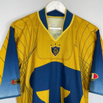 Shop 2003/04 UNAM PUMAS *50 YEARS* HOME SHIRT (L) LOTTO, classic football shirts, vintage football shirts & retro soccer jerseys at Cult Kits
