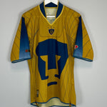 Shop 2003/04 UNAM PUMAS *50 YEARS* HOME SHIRT (L) LOTTO, classic football shirts, vintage football shirts & retro soccer jerseys at Cult Kits