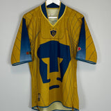 Shop 2003/04 UNAM PUMAS *50 YEARS* HOME SHIRT (L) LOTTO, classic football shirts, vintage football shirts & retro soccer jerseys at Cult Kits