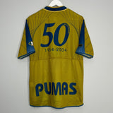 Shop 2003/04 UNAM PUMAS *50 YEARS* SPECIAL SHIRT (L) LOTTO, classic football shirts, vintage football shirts & retro soccer jerseys at Cult Kits