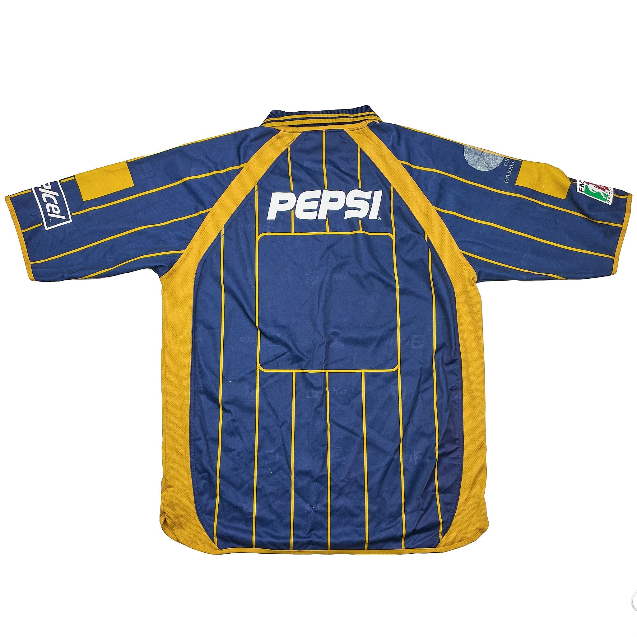Buy 2003/04 UNAM PUMAS AWAY SHIRT (XL) LOTTO ~ Free worldwide shipping available ~ Authentic Vintage Football Shirts from Cult Kits