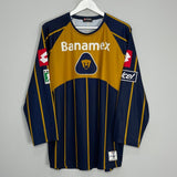 Shop 2003/04 UNAM PUMAS GK SHIRT (XL) LOTTO, classic football shirts, vintage football shirts & retro soccer jerseys at Cult Kits